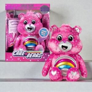 NEW Limited Edition Care Bears  Cheer Bear - Glow-in-the-Dark Collector's Plush
